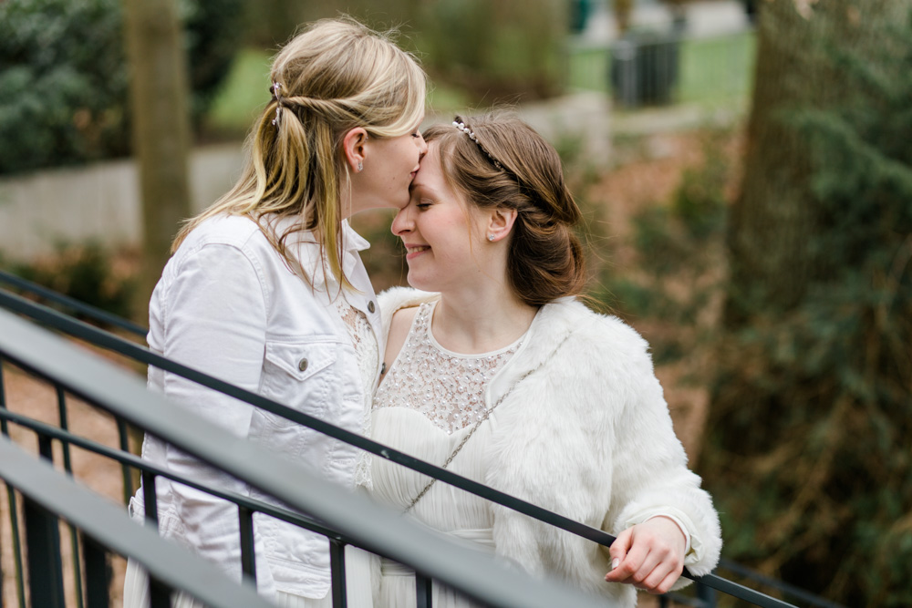 Hochzeit im Standesamt Wandsbek und Ohlendorffsche Villa in Volksdorf